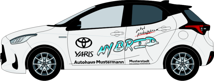 Yaris Hybrid Nr. 2455