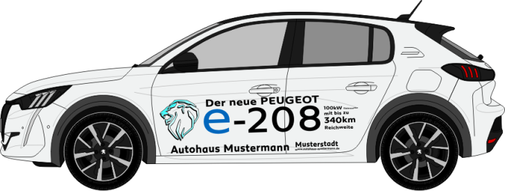 Peugeot e-208 Nr. 2254